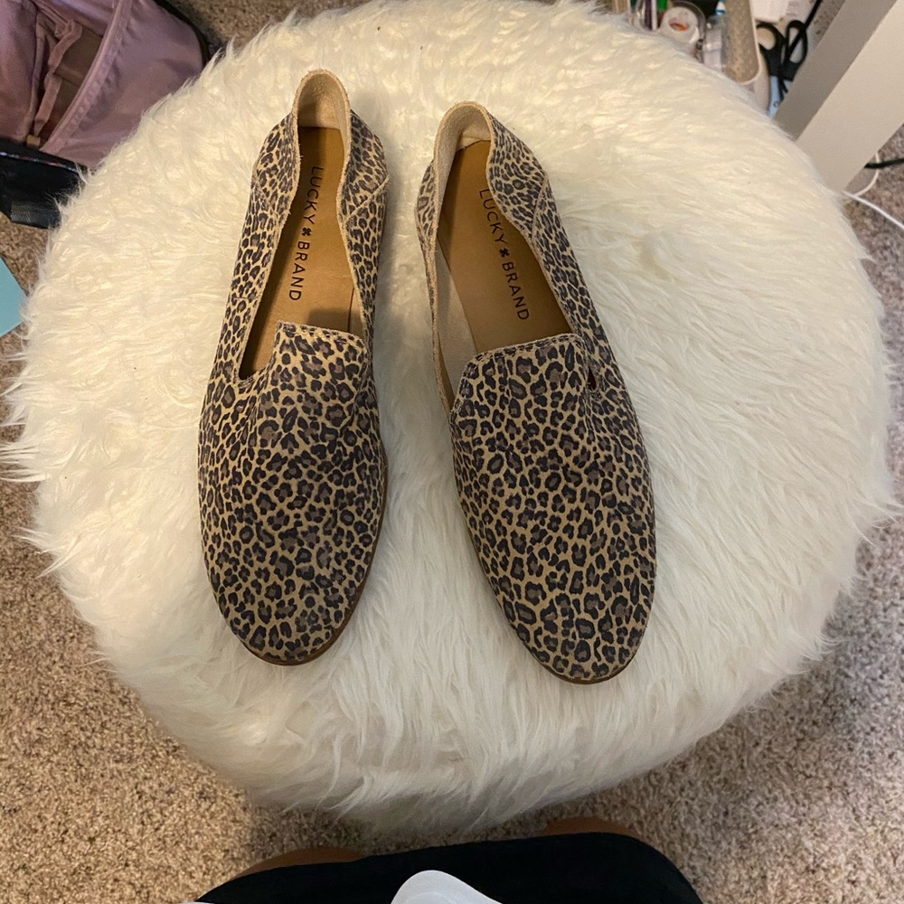 Lucky Brand Cheetah Loafers